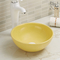陶磁器の平らな洗面器の旧式な浴室の容器はマット色の芸術の洗面器のスタイルを作る