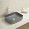 固体滑らかなカウンター トップの浴室の流しの陶磁器の容易長方形の洗面器を維持する