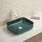 固体滑らかなカウンター トップの浴室の流しの陶磁器の容易長方形の洗面器を維持する