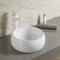 スペース節約の陶磁器のカウンター トップの浴室の流しの衛生製品の白くか黒い洗面器
