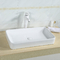 白いカウンター トップの浴室の流し700mmの300mm陶磁器の長方形の容器の洗面器